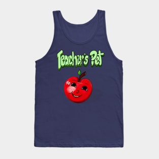 Teachers Teacher Teacher’s pet smiling red apple Tank Top